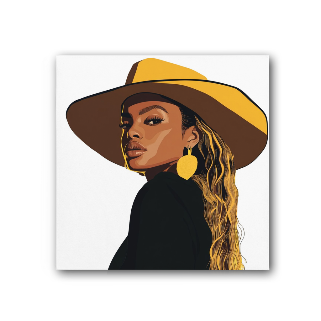 Bey Collection| I'm a Diva| #Cowboycarter Premium Stretched Canvas