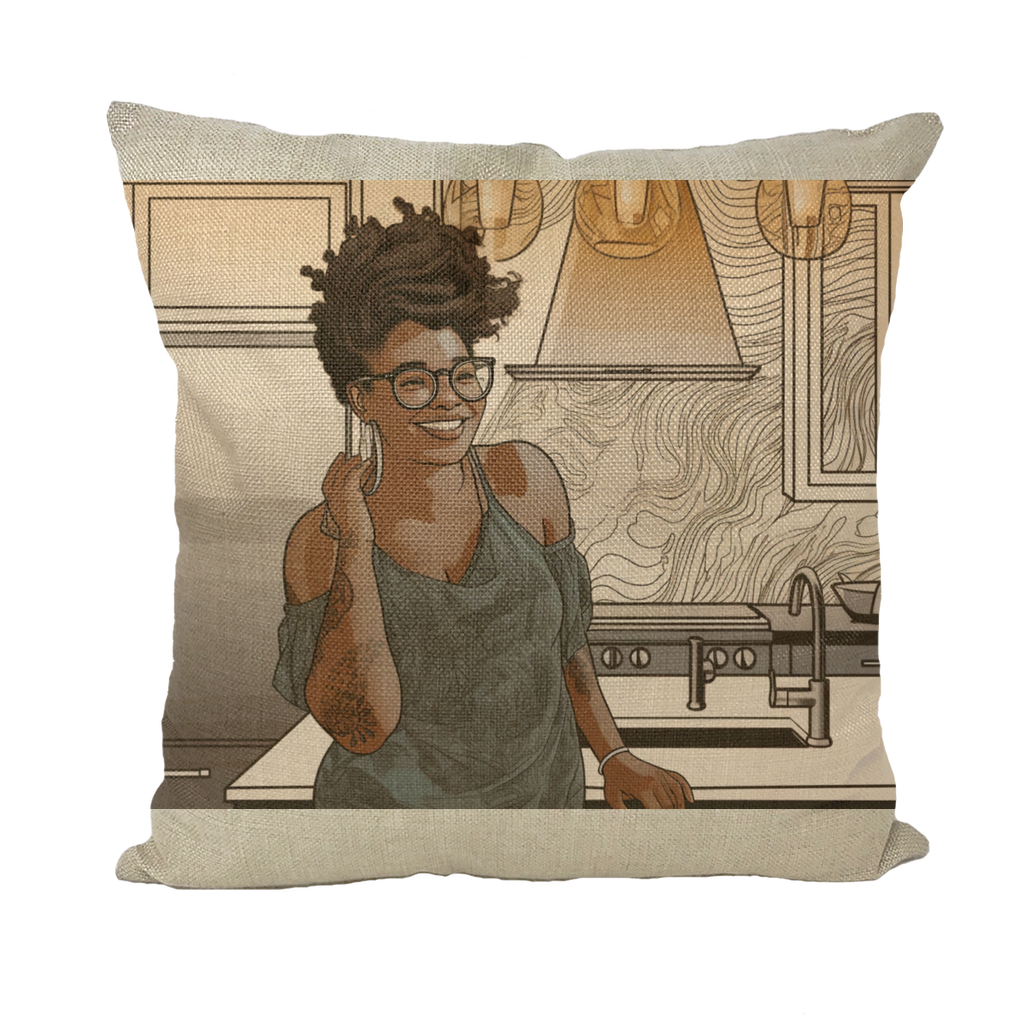 |Tamika Melanin Magic | Throw Pillows