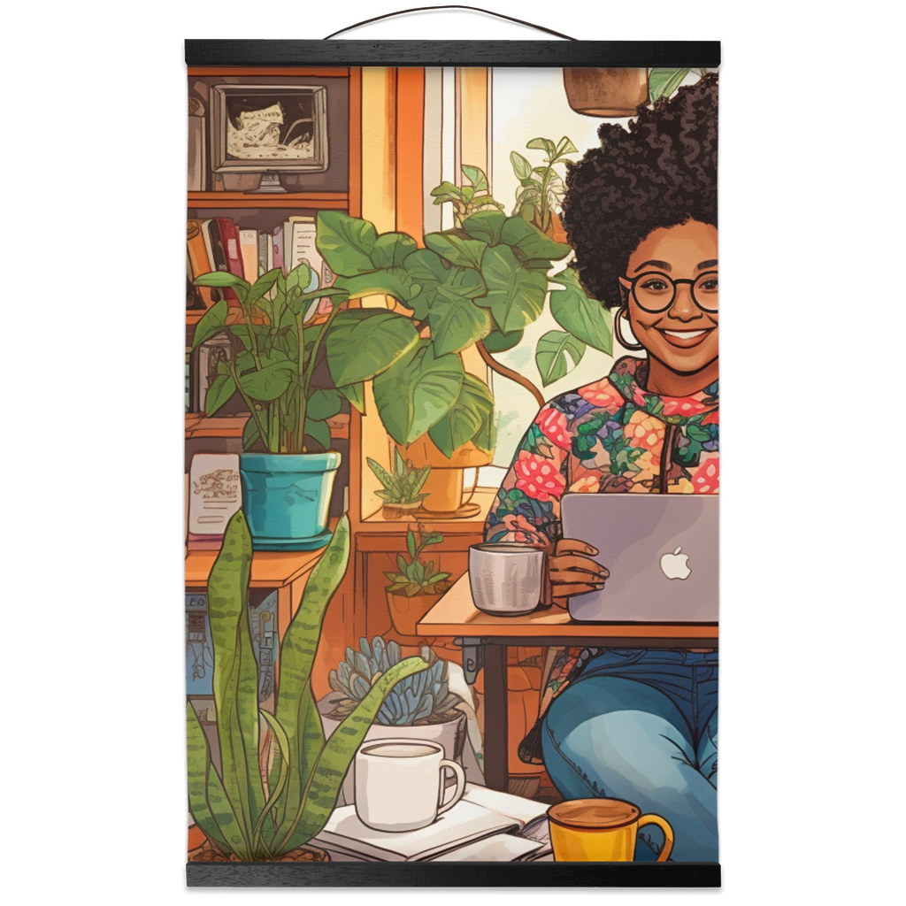 Black In Tech | Asha | Canvas |