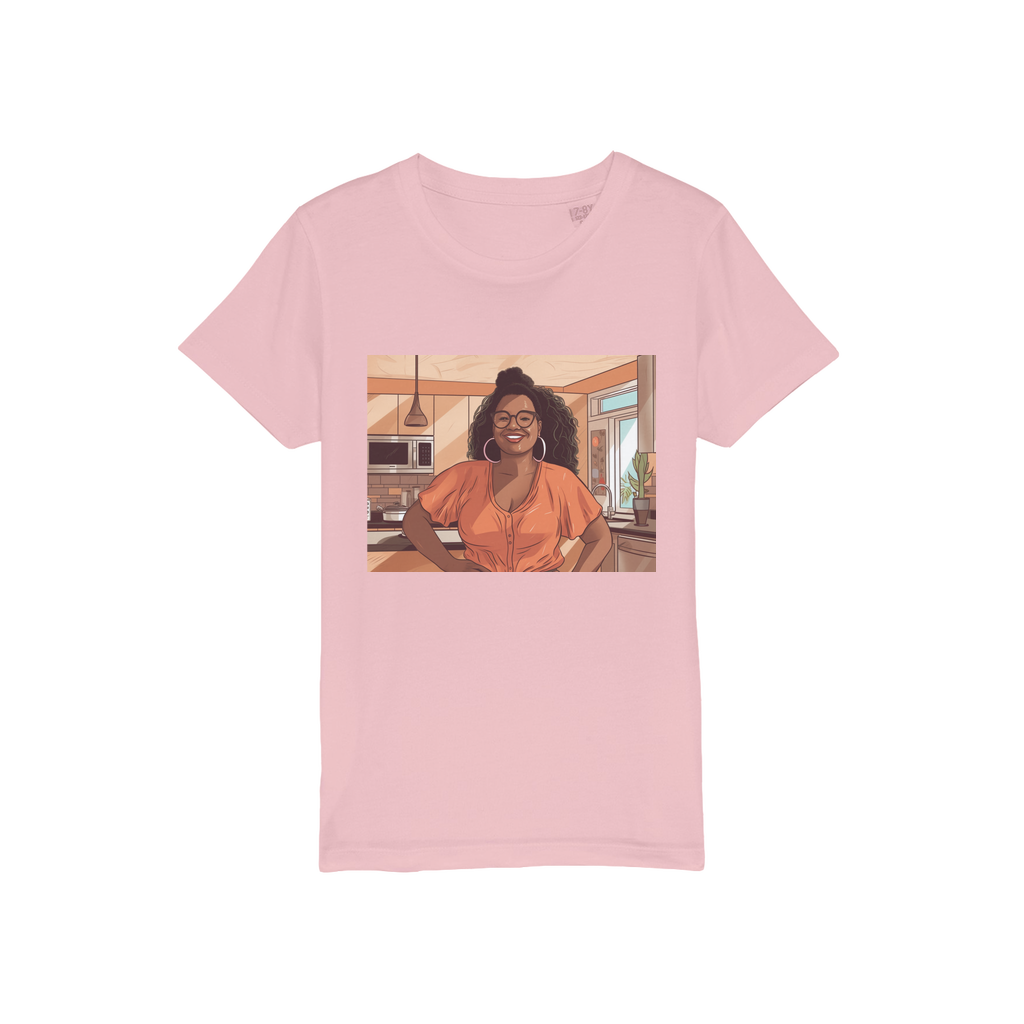 | Grace Melanin Magic | Organic Jersey Kids T-Shirt