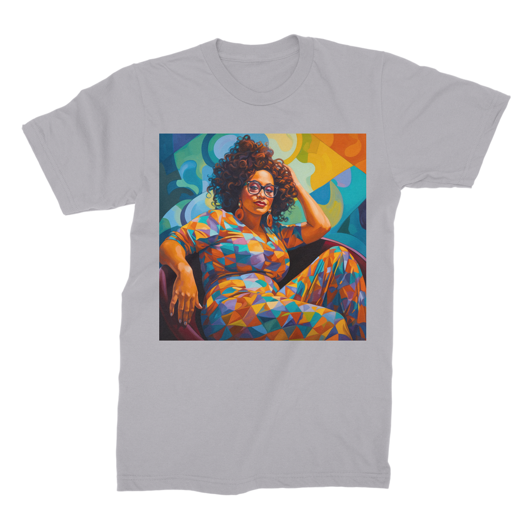 Black In Tech Collection | Maiya | Premium Jersey Adult T-Shirt
