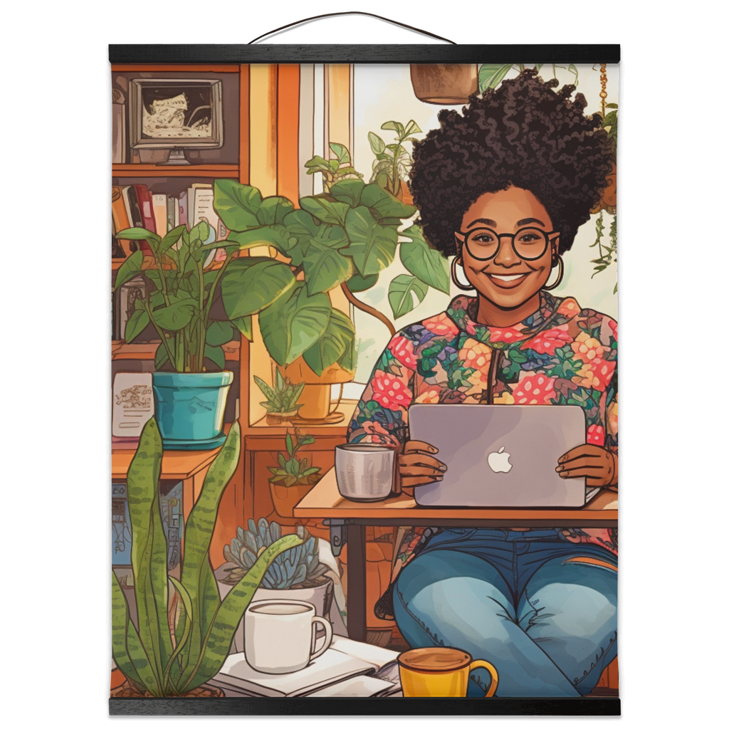 Black In Tech | Asha | Canvas |