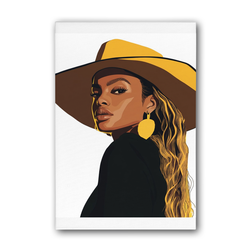 Bey Collection| I'm a Diva| #Cowboycarter Premium Stretched Canvas