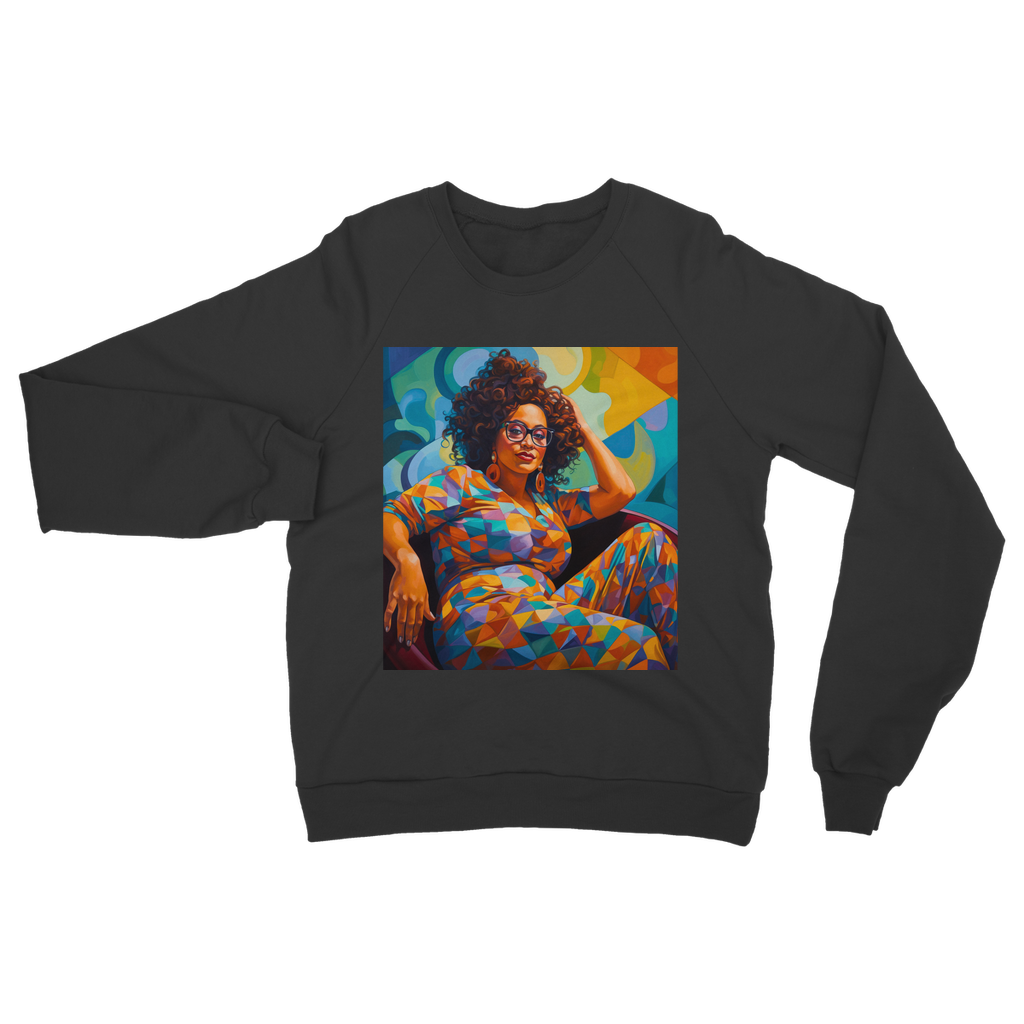 Black In Tech Collection | Maiya | Classic Adult Sweatshirt