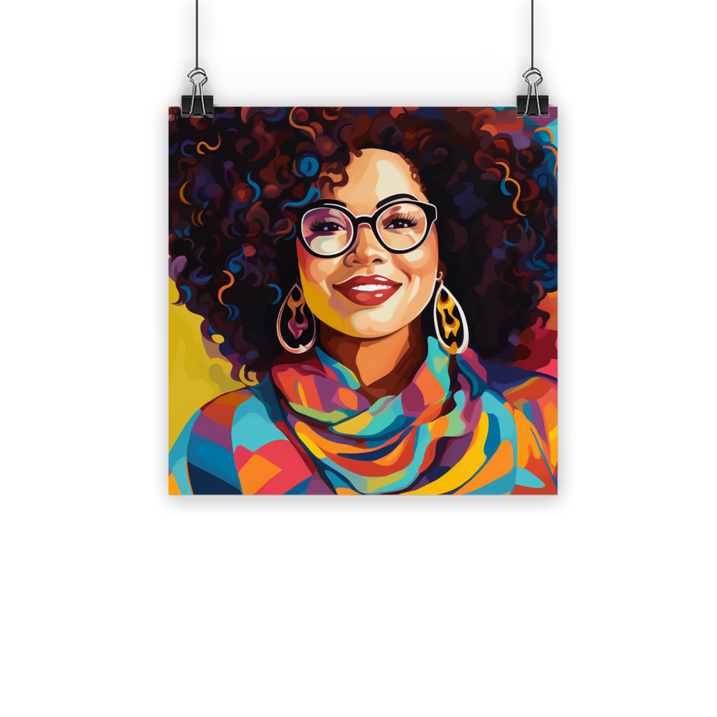 Black In Tech Collection| Maria| Classic Poster
