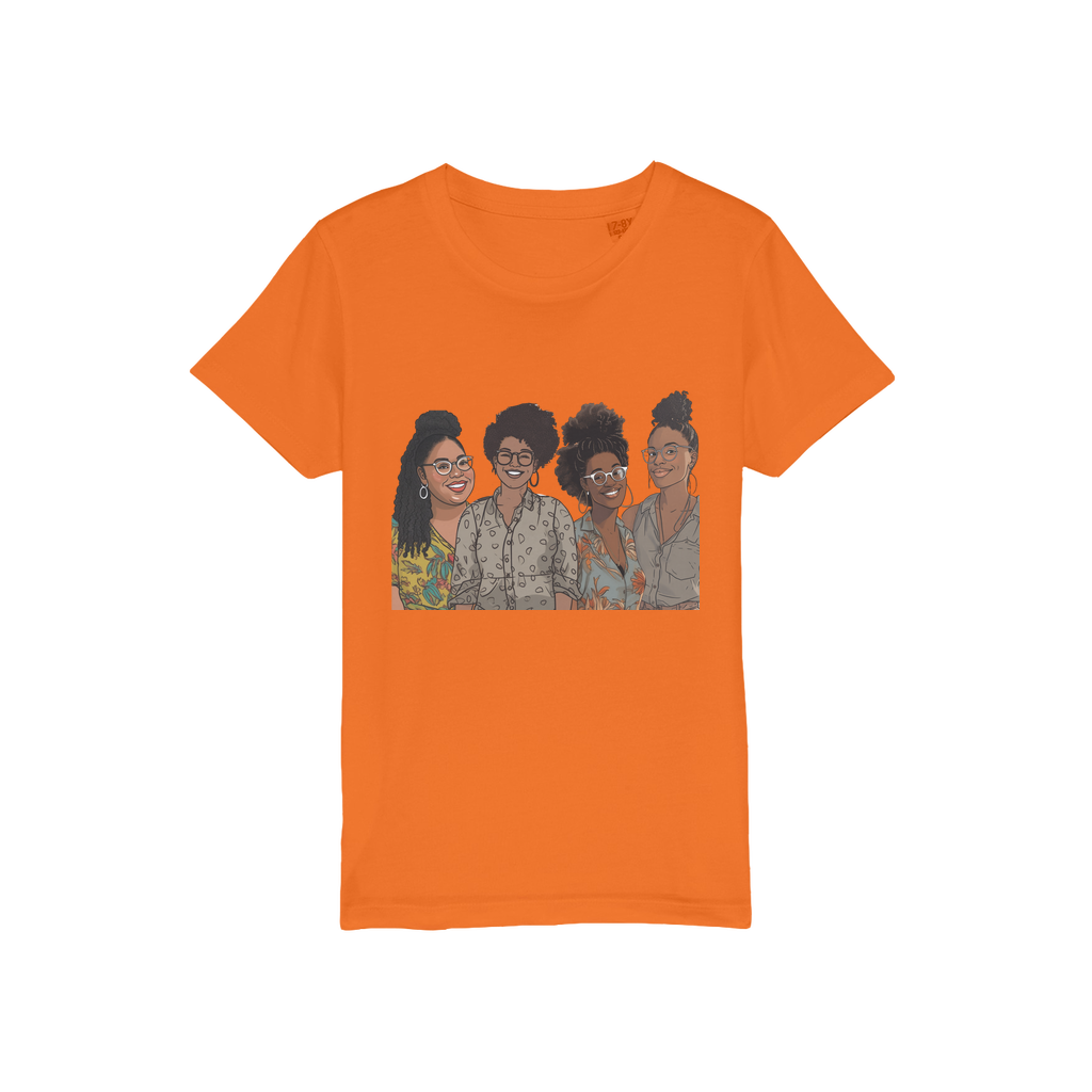 | Women's Collective | Quad Sis| Melanin Magic | Organic Jersey Kids T-Shirt