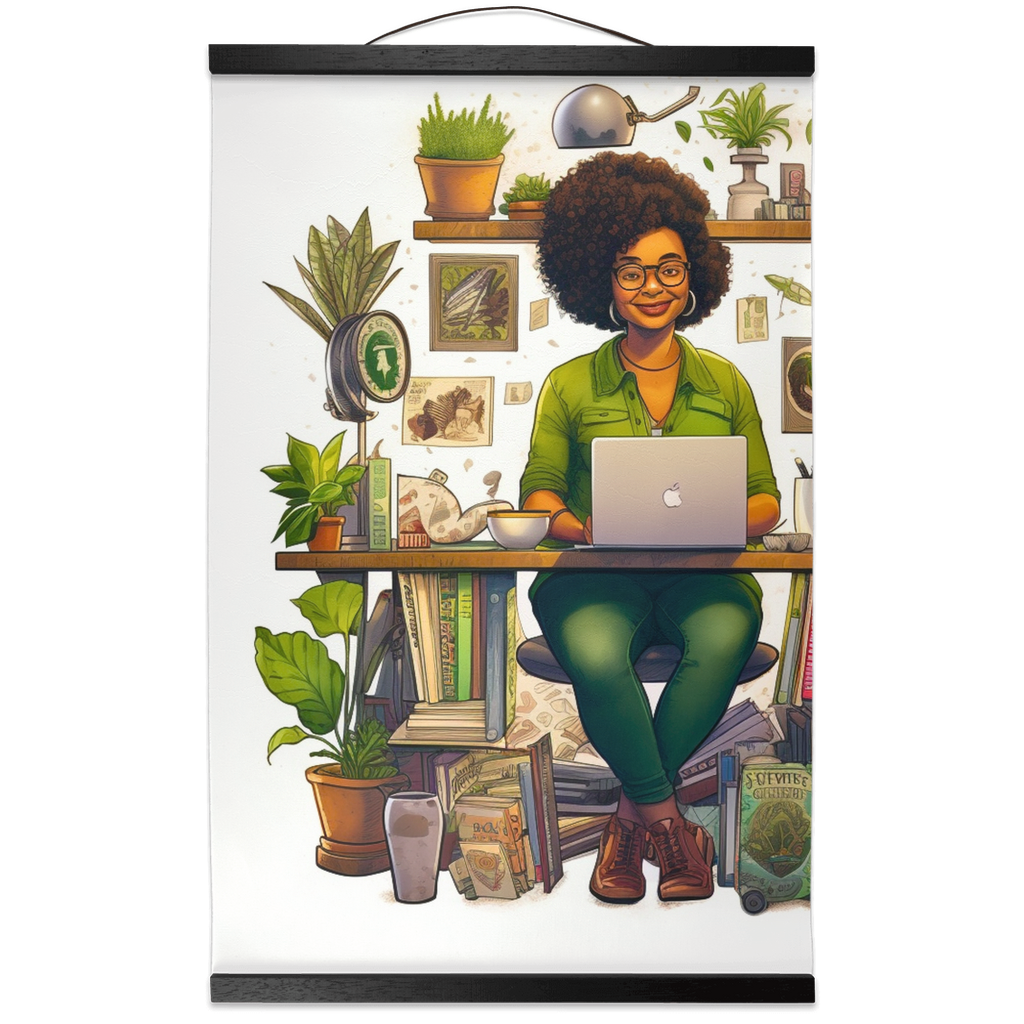 Black In Tech | Kiana | Canvas |