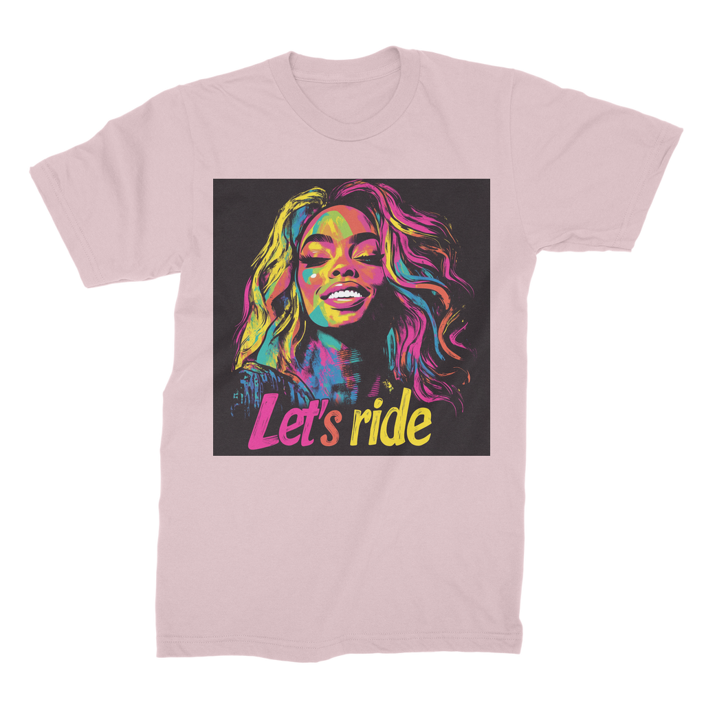 Bey Collection | Neon Bey - Lets Ride Premium Jersey Adult T-Shirt