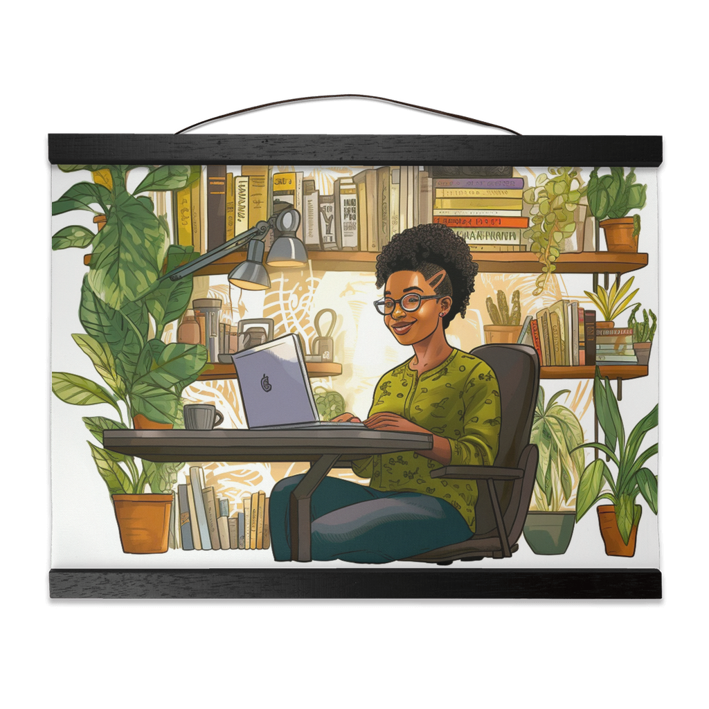 Black In Tech | Keisha | Canvas |