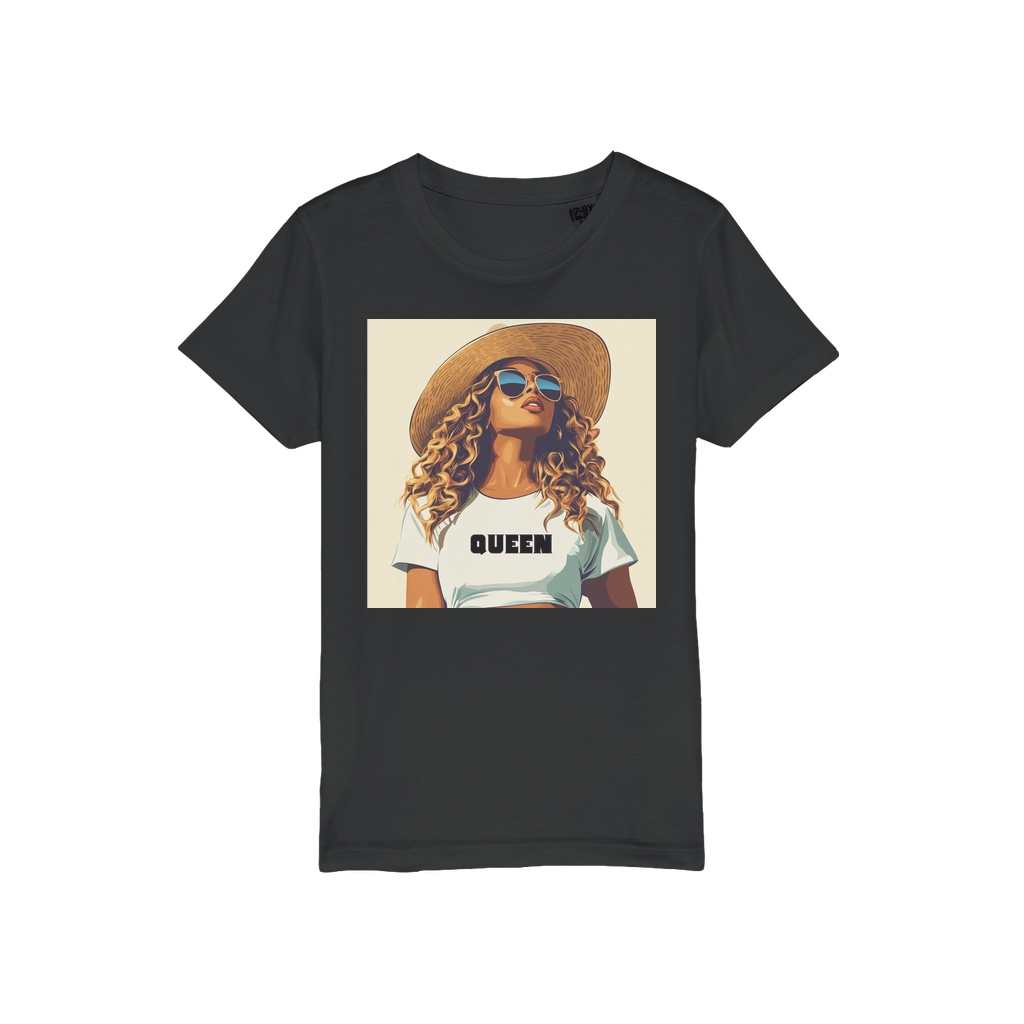 Bey Collection| Queen | #Cowboycater| Organic Jersey Kids T-Shirt