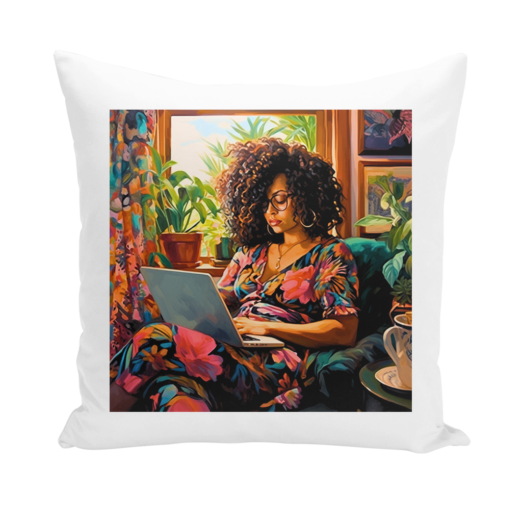 Black In Tech Collection | Momo | Throw Pillows