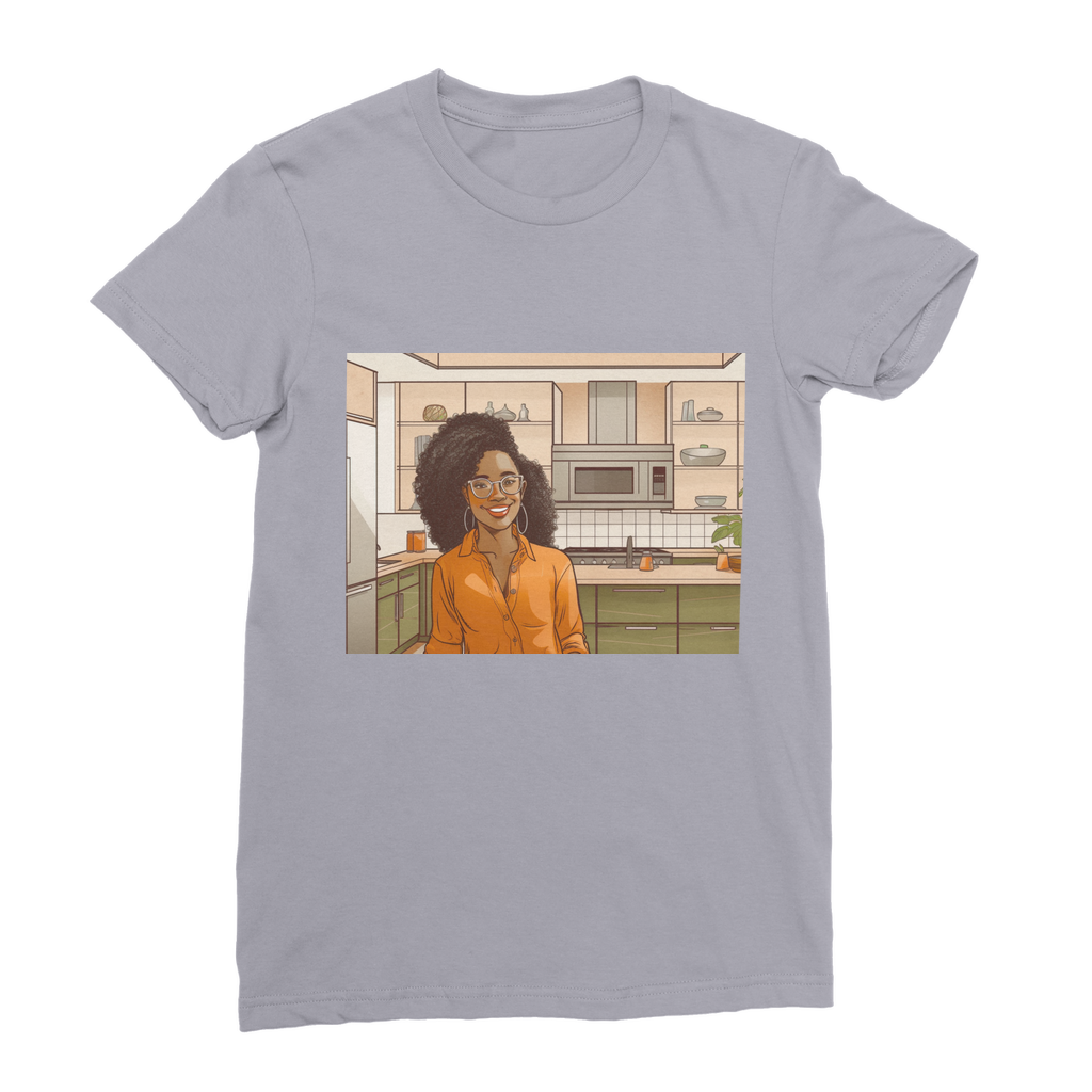 | Rose Melanin Magic | Premium Jersey Women's T-Shirt