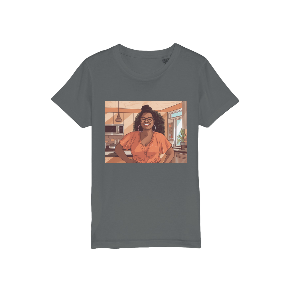 | Grace Melanin Magic | Organic Jersey Kids T-Shirt