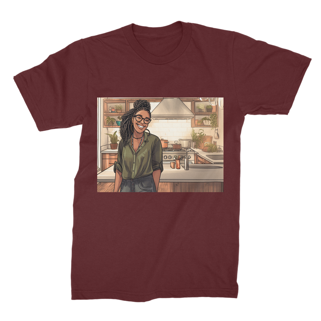 | Janell Melanin Magic | Premium Jersey Adult T-Shirt