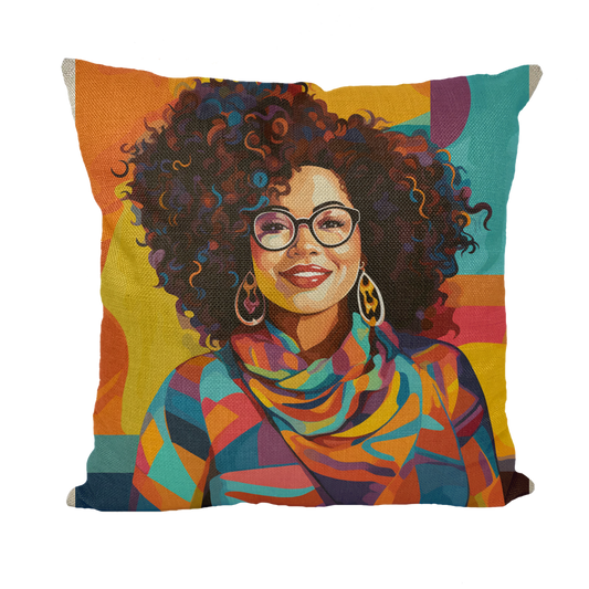 Black In Tech Collection| Maria| Throw Pillows