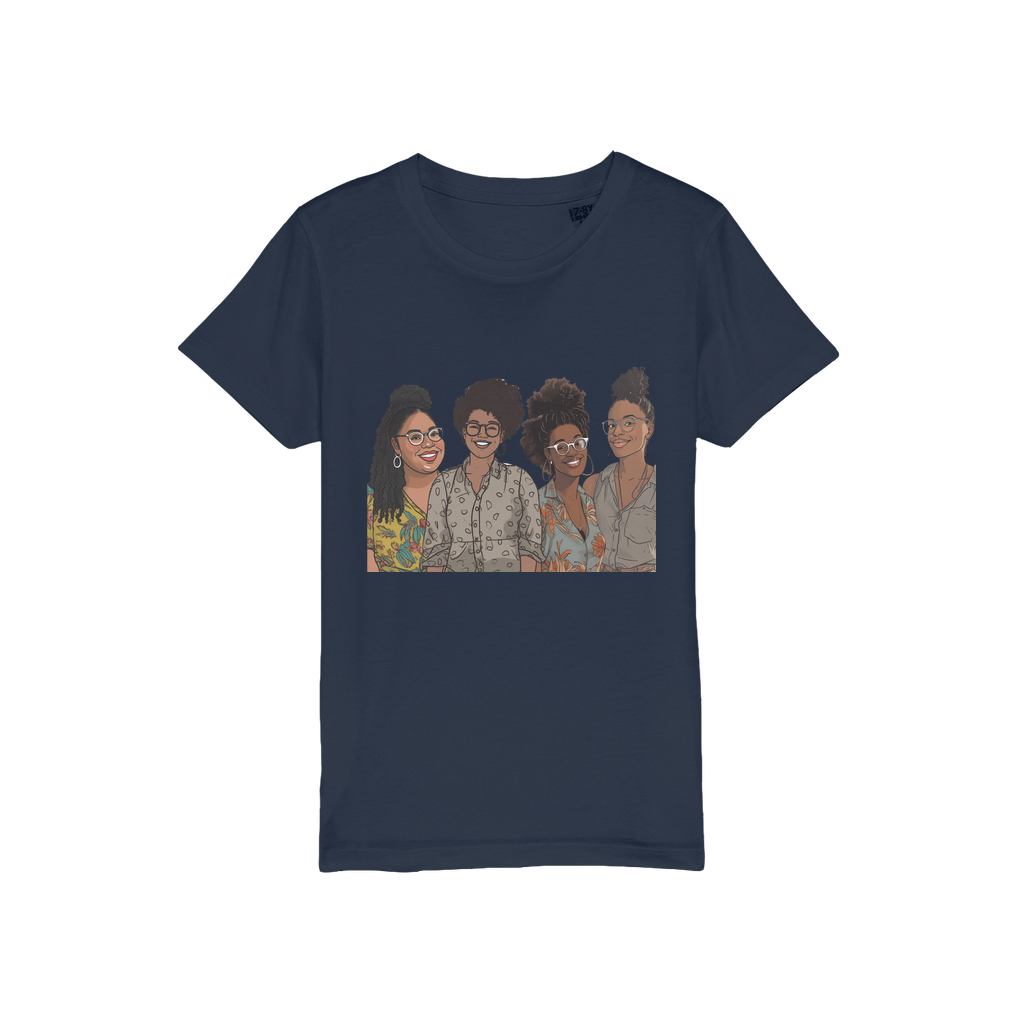 | Women's Collective | Quad Sis| Melanin Magic | Organic Jersey Kids T-Shirt