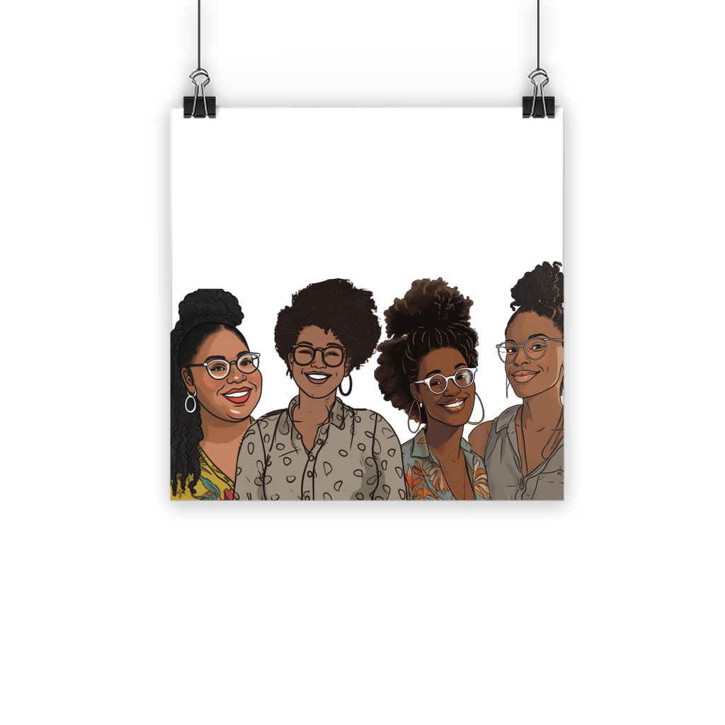 | Women's Collective | Quad Sis| Melanin Magic | Classic Poster