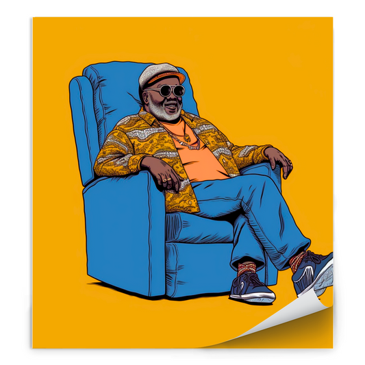 Black & Bold Collection | Papa J Notepads | African American Dad|