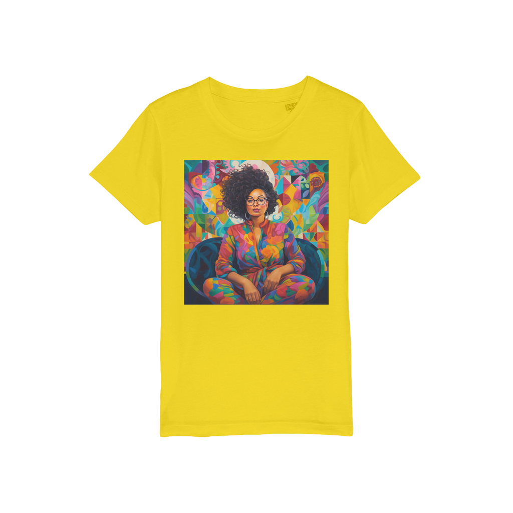 Black In Tech Collection | Kaisha | Organic Jersey Kids T-Shirt