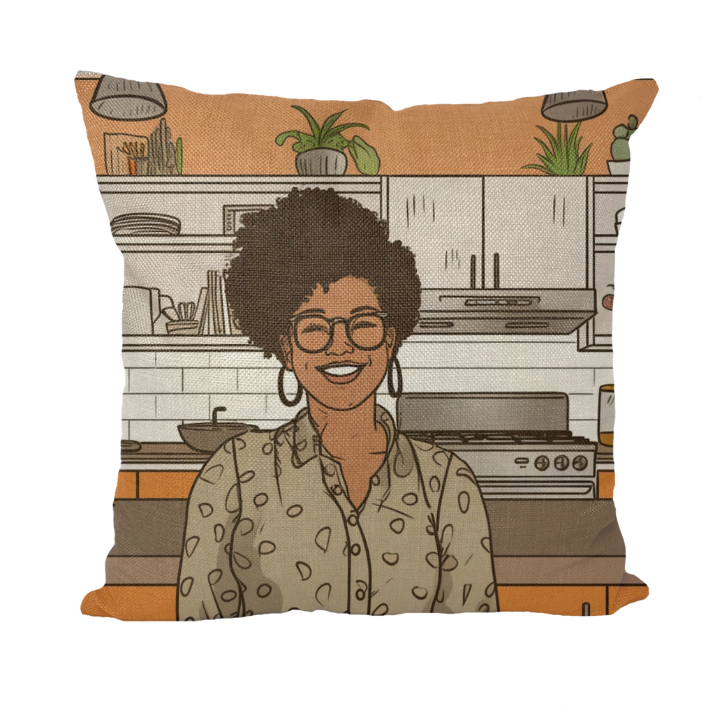 | Everyday Black Girl Magic Collection | Stella Melanin Magic| Throw Pillows