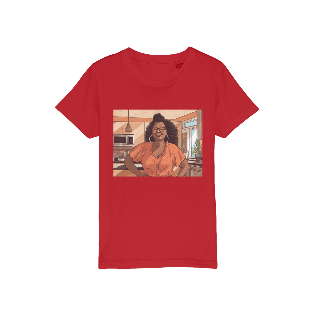 | Grace Melanin Magic | Organic Jersey Kids T-Shirt