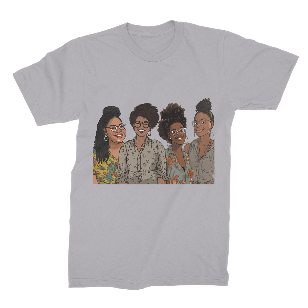 | Women's Collective | Quad Sis| Melanin Magic | Premium Jersey Adult T-Shirt