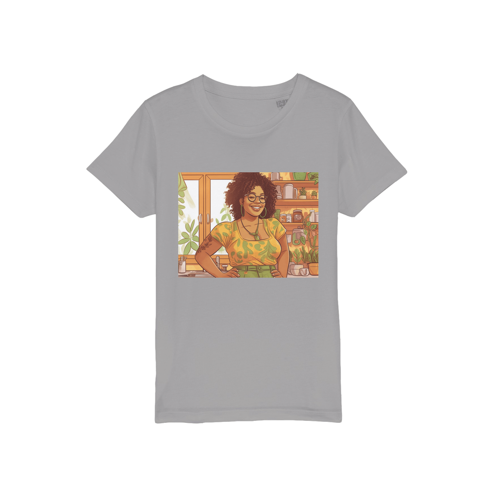 | Lexie Melanin Magic Organic Jersey Kids T-Shirt