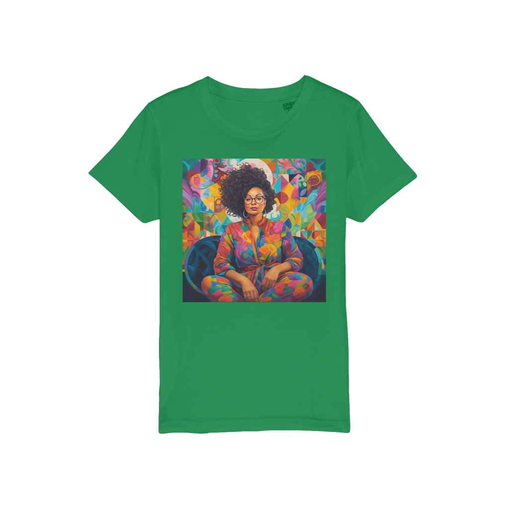 Black In Tech Collection | Kaisha | Organic Jersey Kids T-Shirt