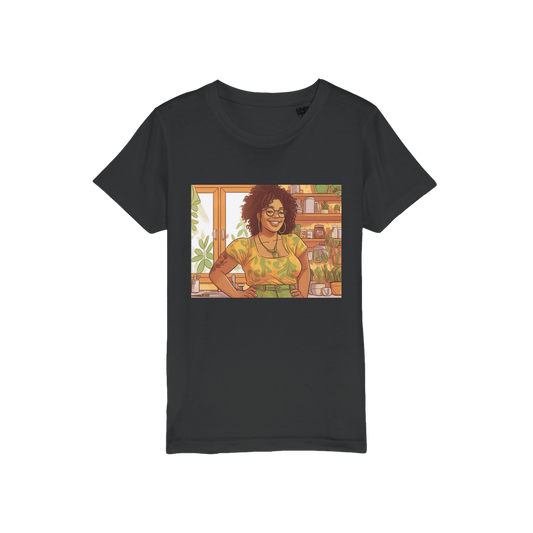 | Lexie Melanin Magic Organic Jersey Kids T-Shirt