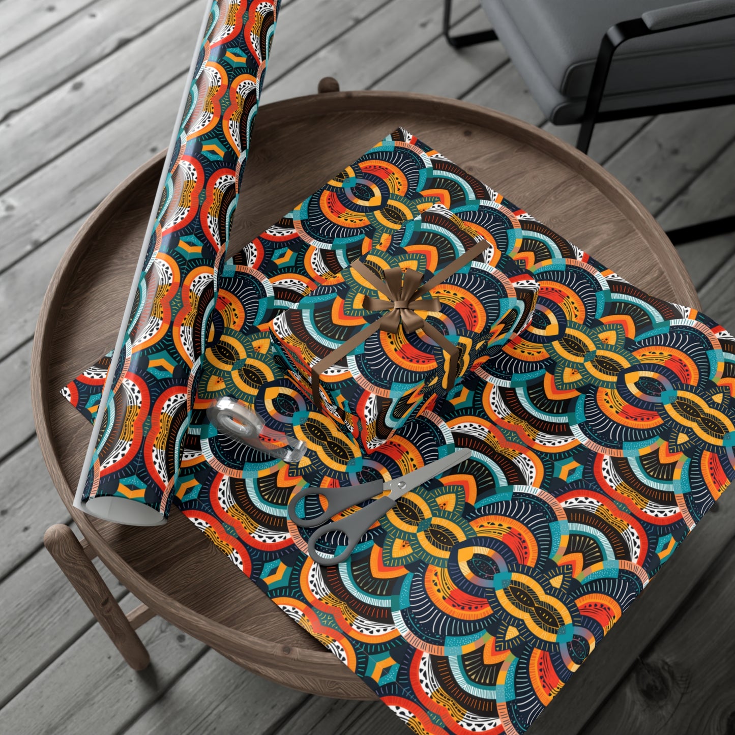 Zulu Warrior | African Wax Print | Gift Wrap Papers