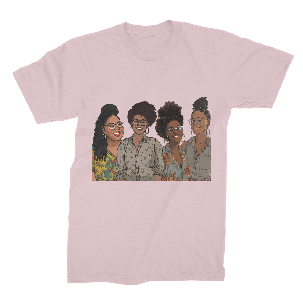 | Women's Collective | Quad Sis| Melanin Magic | Premium Jersey Adult T-Shirt