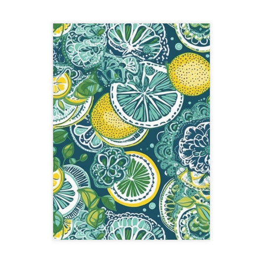 | Lemons and Leaves | Lemonade Brunch Lace | Postcard Bundles | Envelopes Included |
