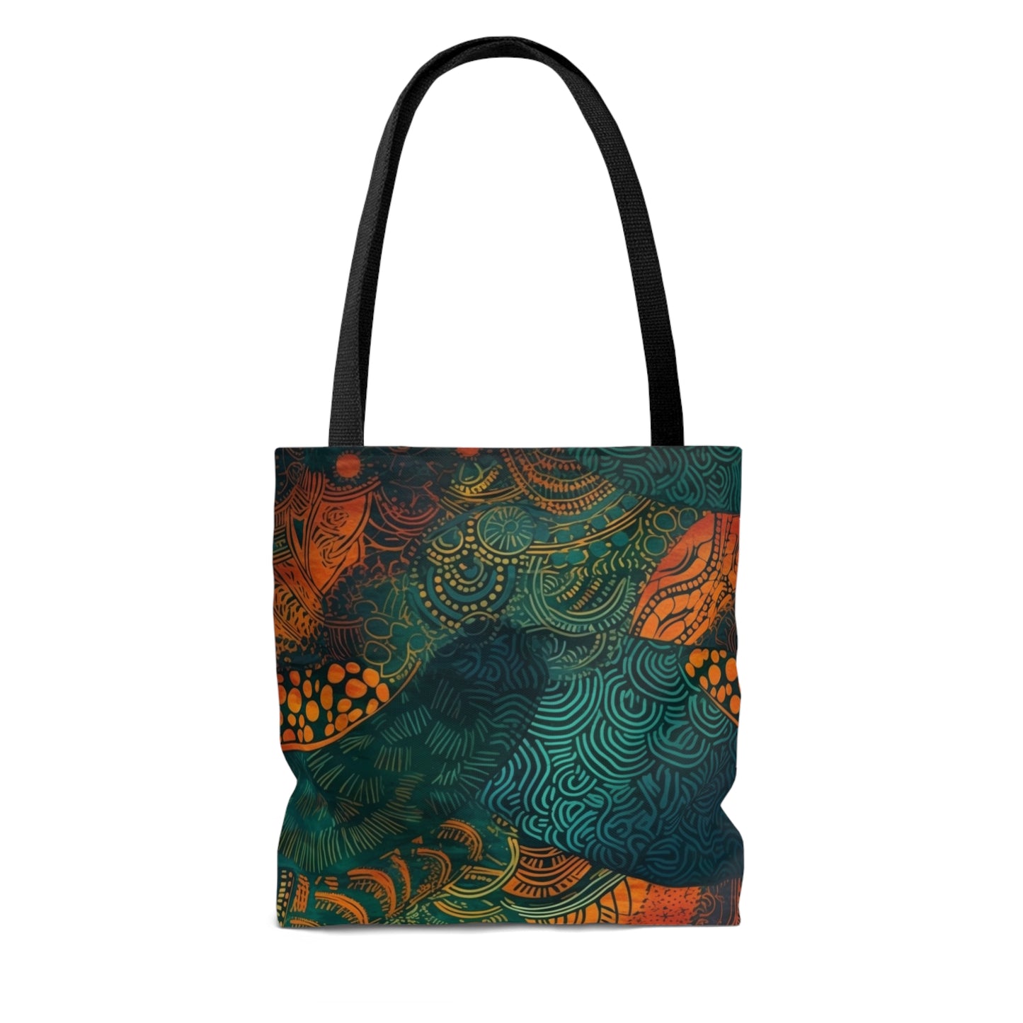 Kente Kaleidoscope | Tote Bag | Book Tote| Groceries Tote | Bachelorette | African Wax Print | Pattern |