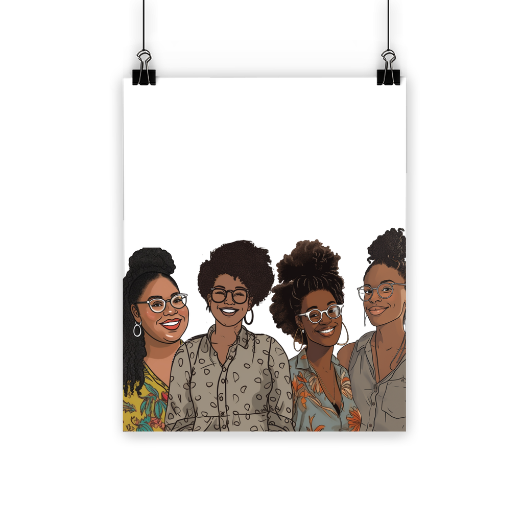 | Women's Collective | Quad Sis| Melanin Magic | Classic Poster