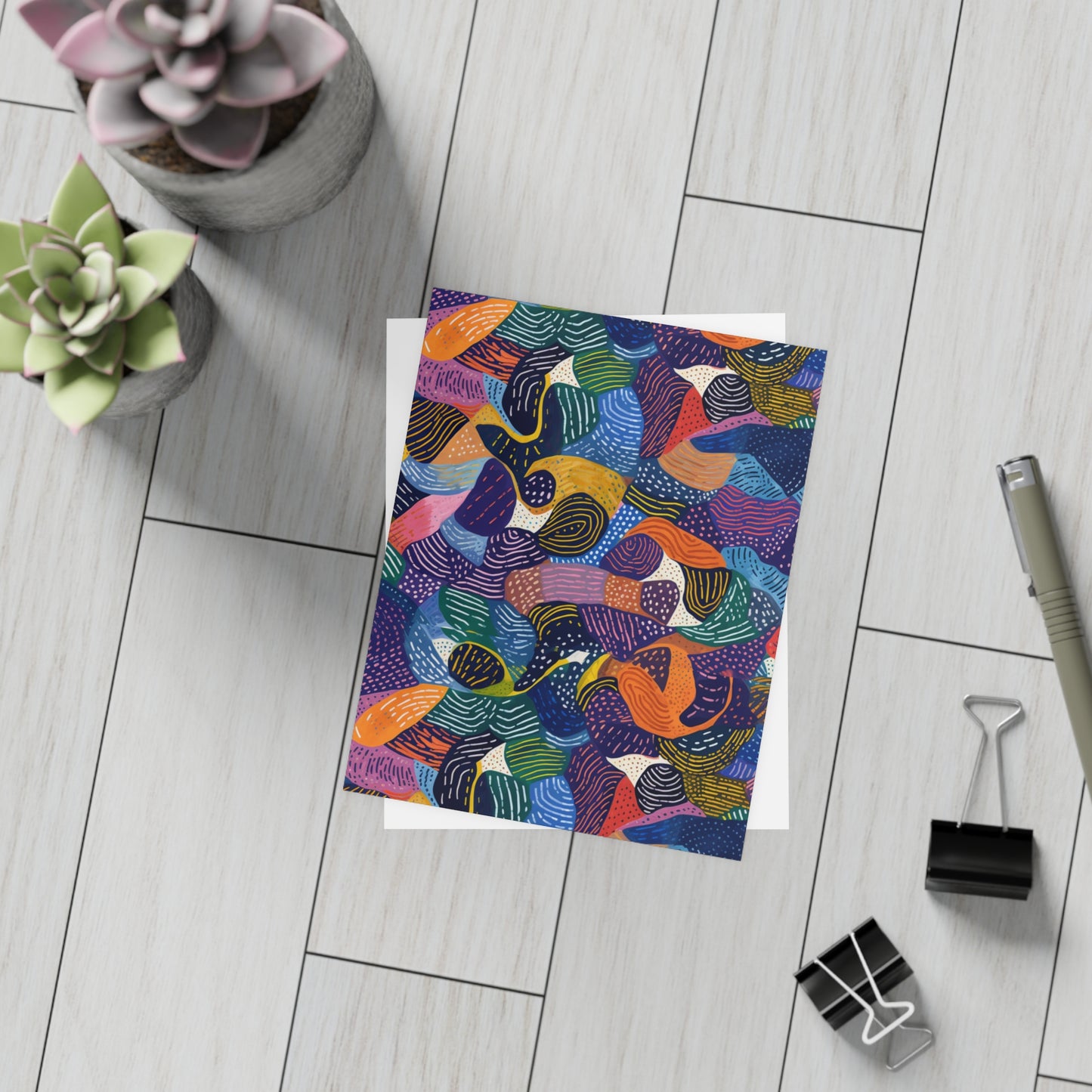 Kiki | Postcard Bundles (envelopes included) | African Wax Print