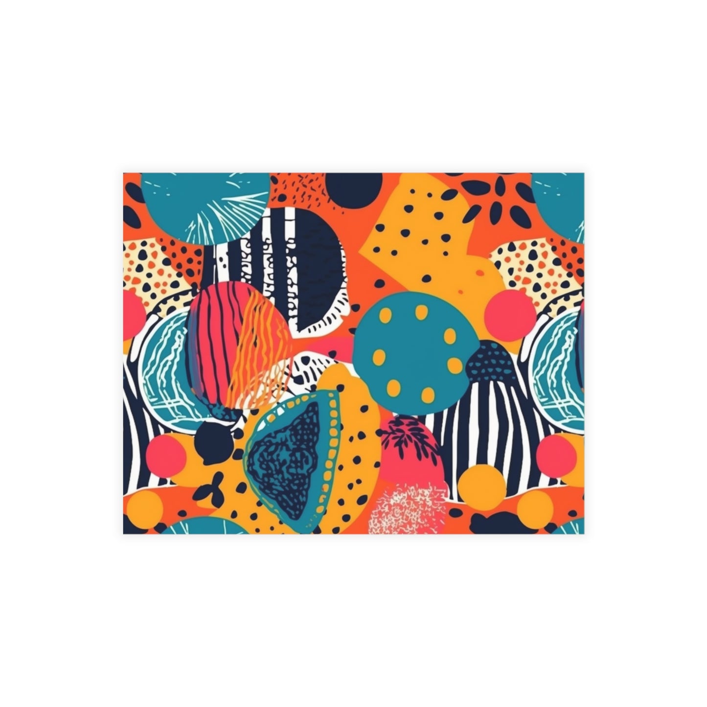 Kalahari Kaleidoscope | African Wax Print Postcard Bundles | Black-Owned | Women-Owned| Envelopes included |