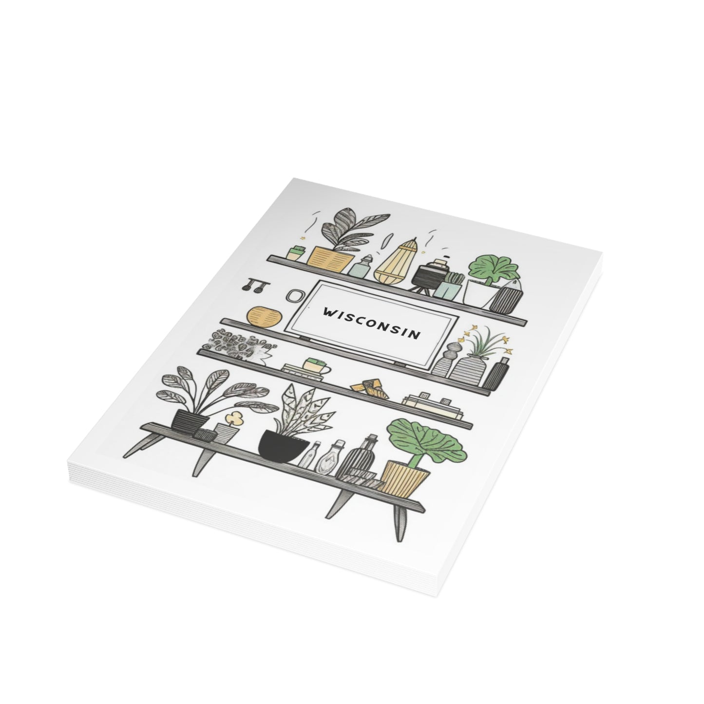 Plant Mom | Wisconsin | Postcard Bundles (envelopes included)