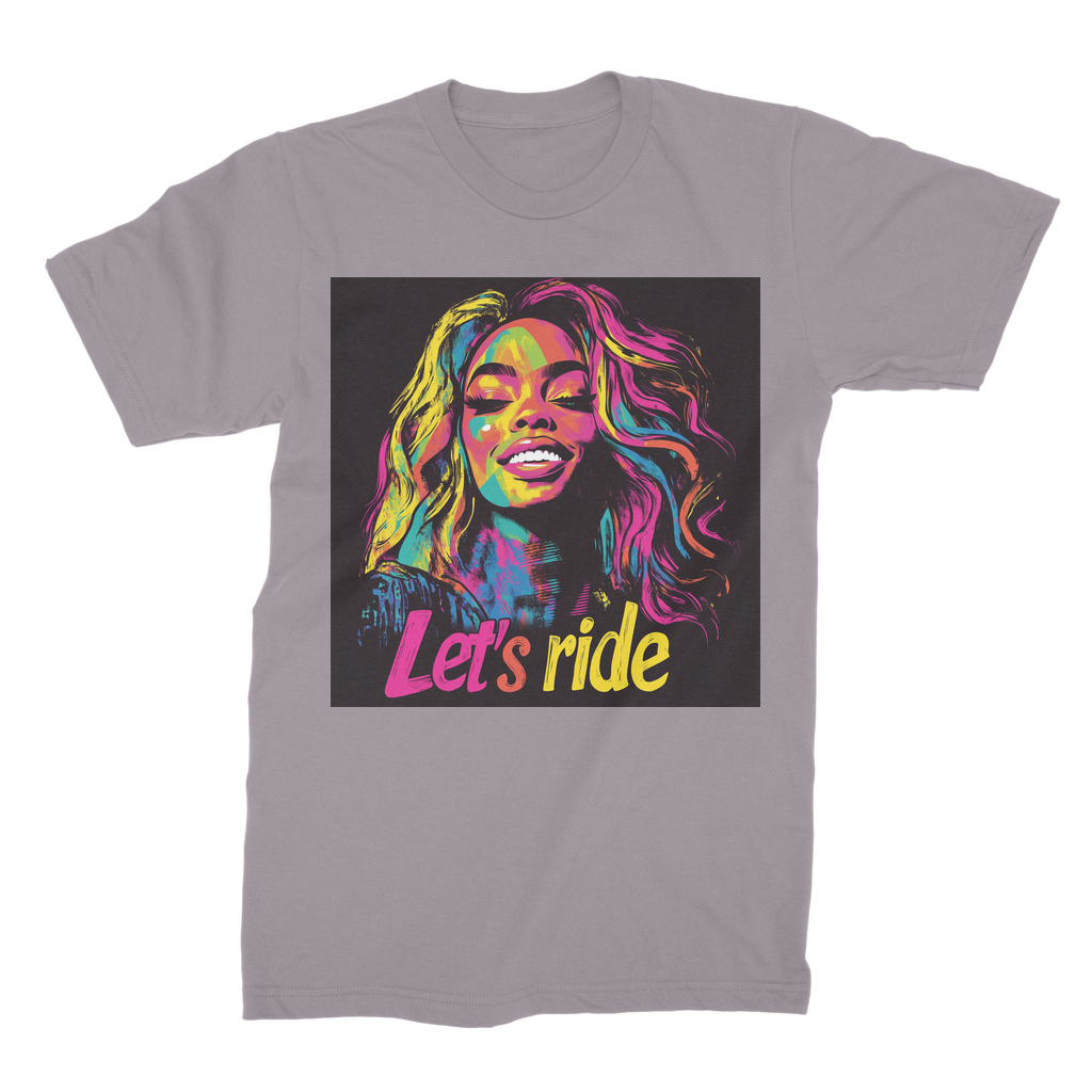 Bey Collection | Neon Bey - Lets Ride Premium Jersey Adult T-Shirt