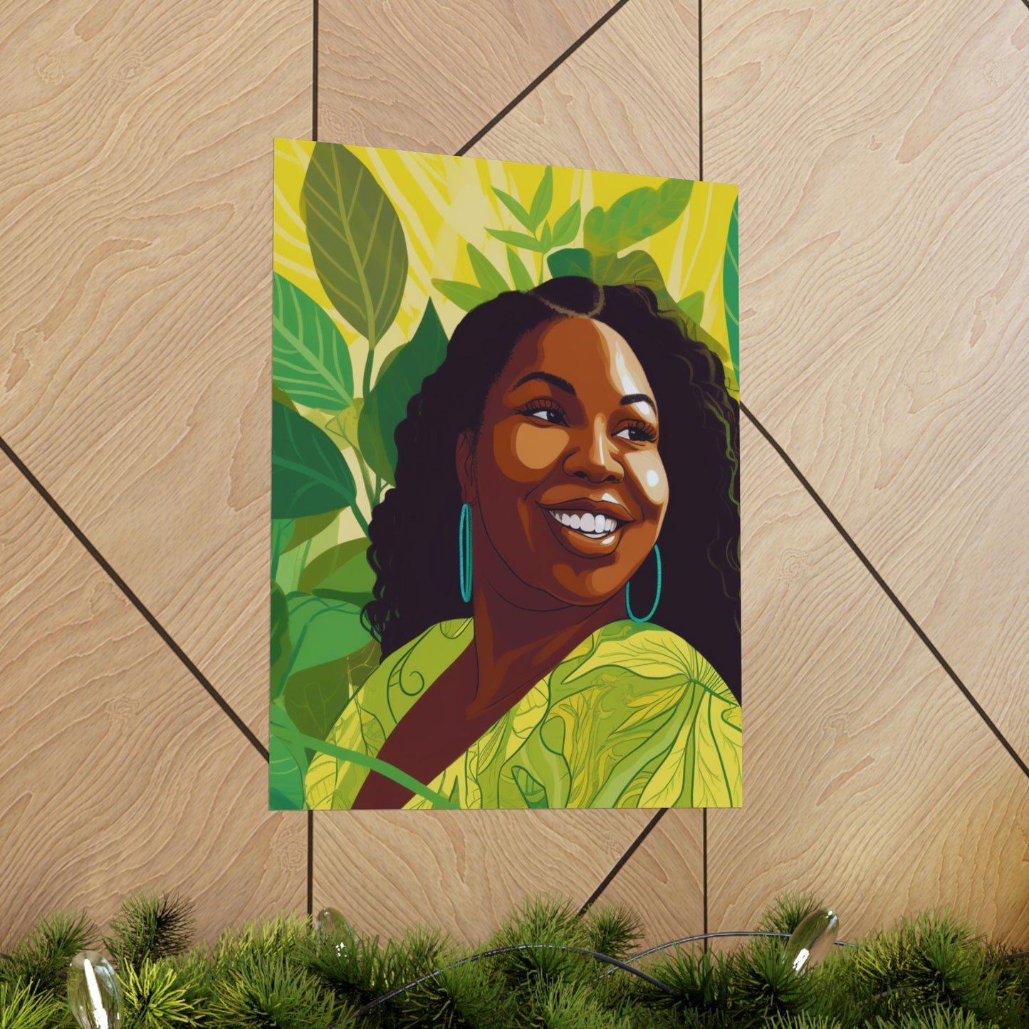 Lemons and Leaves| Camile Premium Matte Vertical Posters |
