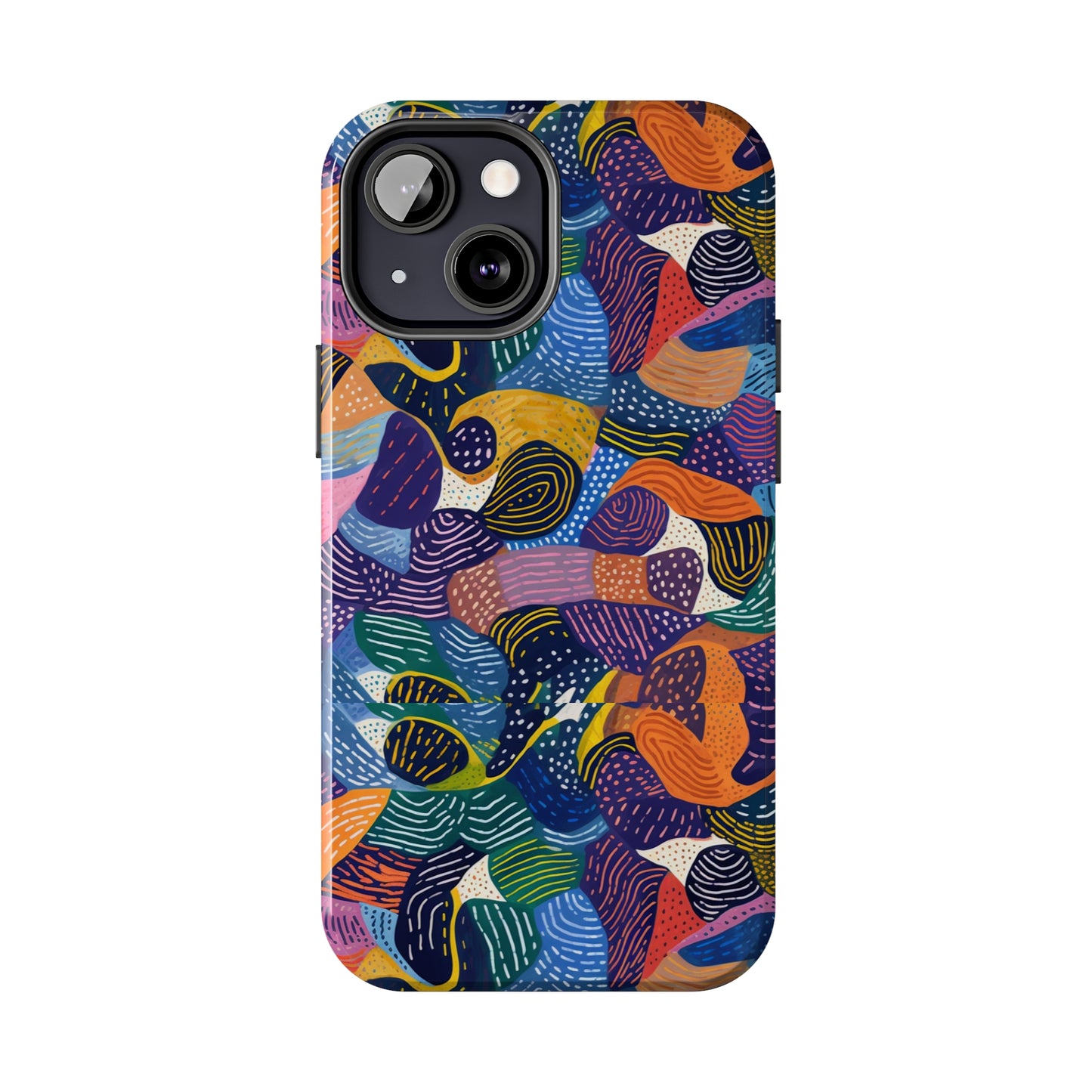 Stylish Kiki Collections iPhone Case | African Wax Print | Tough Phone Case | Shock Dispersion | Protective Cover|