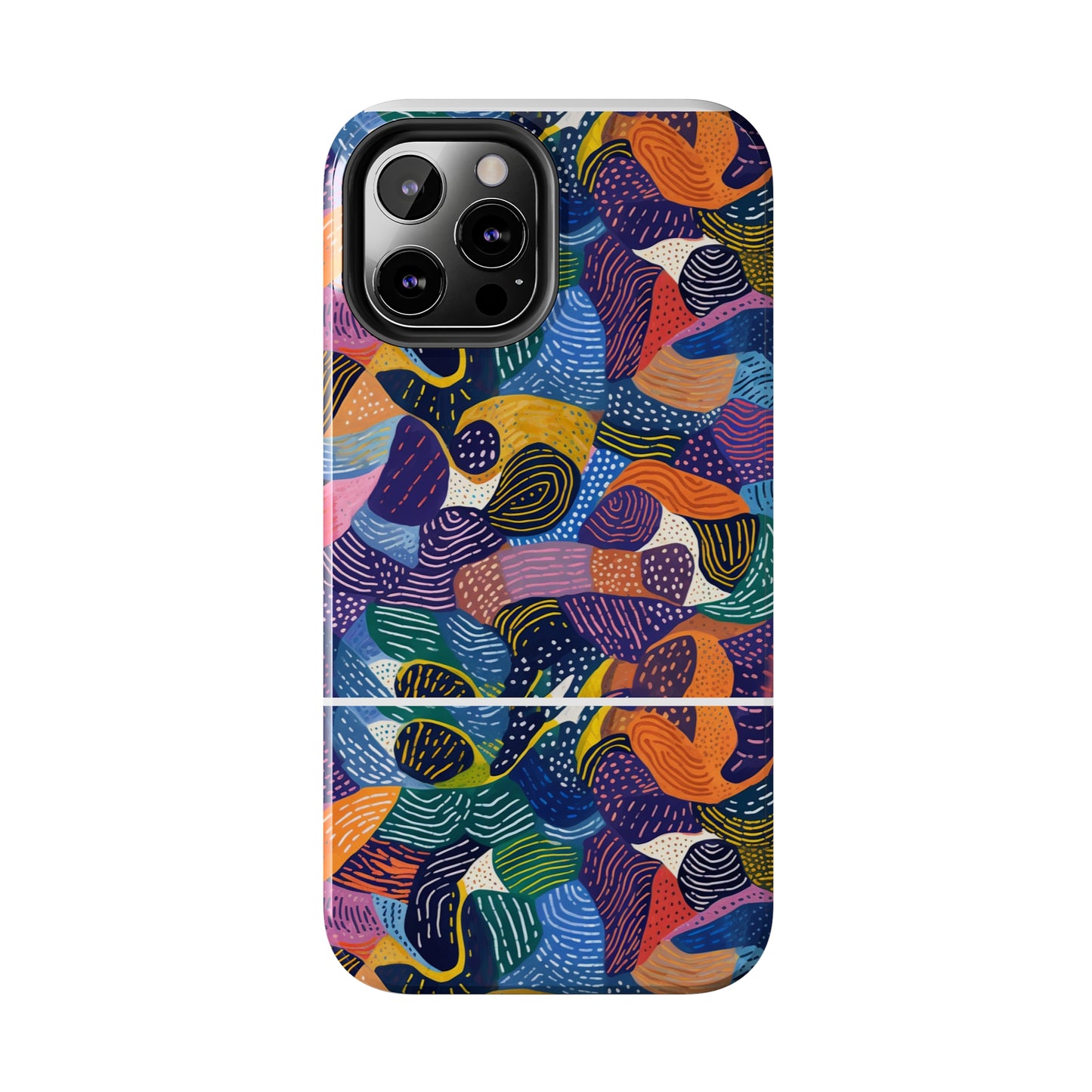 Stylish Kiki Collections iPhone Case | African Wax Print | Tough Phone Case | Shock Dispersion | Protective Cover|