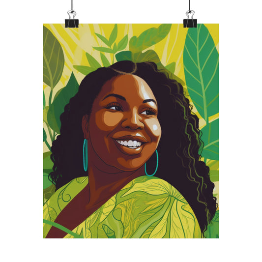 Lemons and Leaves| Camile Premium Matte Vertical Posters |