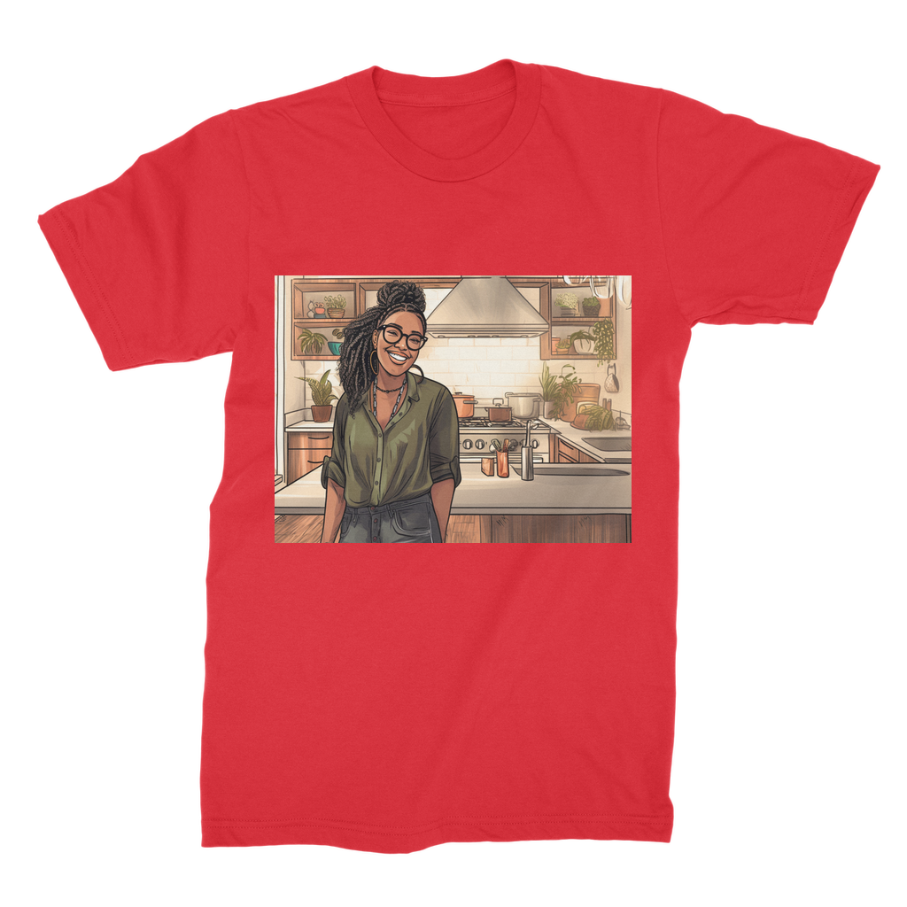 | Janell Melanin Magic | Premium Jersey Adult T-Shirt