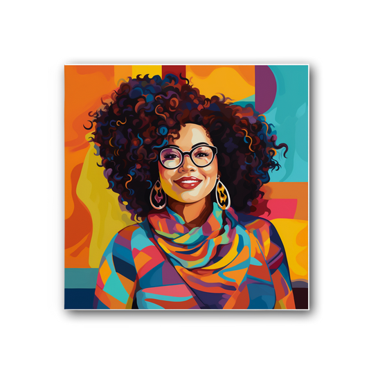 | Black In Tech Collection | Maria | Premium Stretched Canvas |