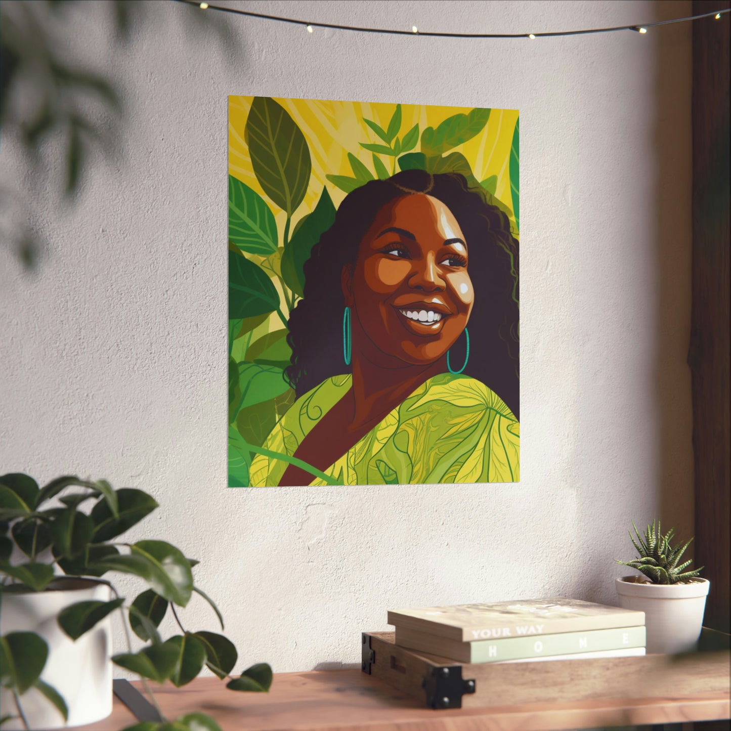 Lemons and Leaves| Camile Premium Matte Vertical Posters |