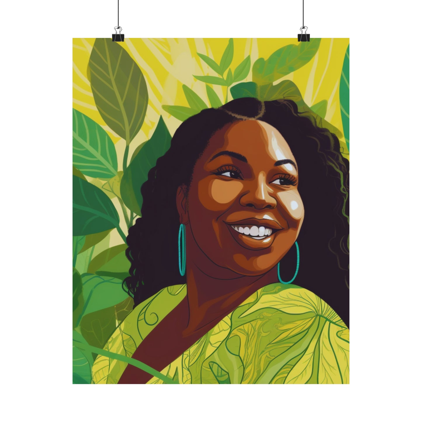 Lemons and Leaves| Camile Premium Matte Vertical Posters |