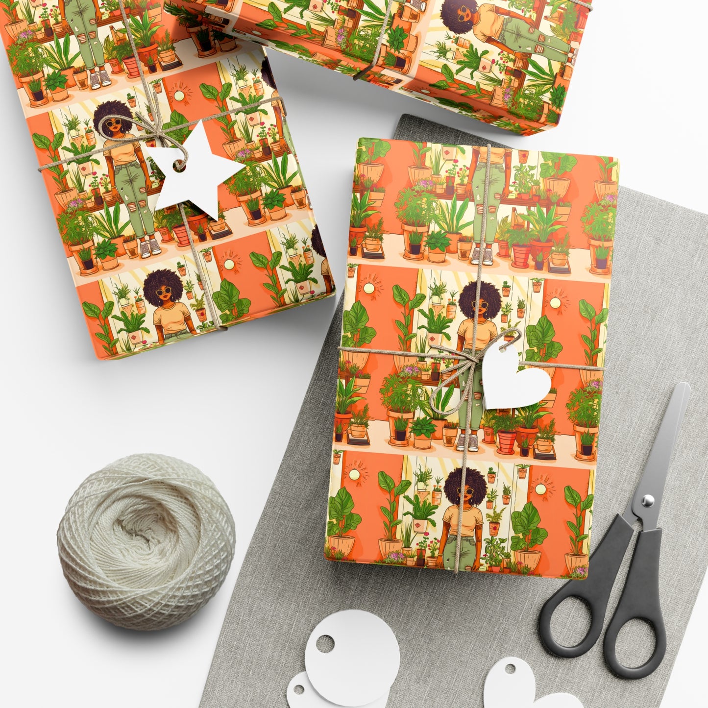Peach Dream | Plant Mom | Gift Wrap Papers |