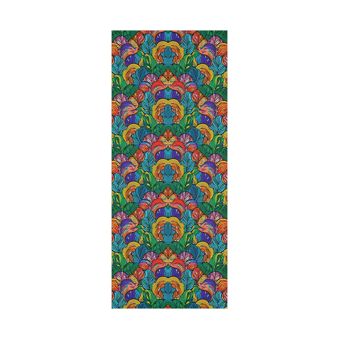 Buuya Leaves| African Wax Print| Gift Wrap Papers