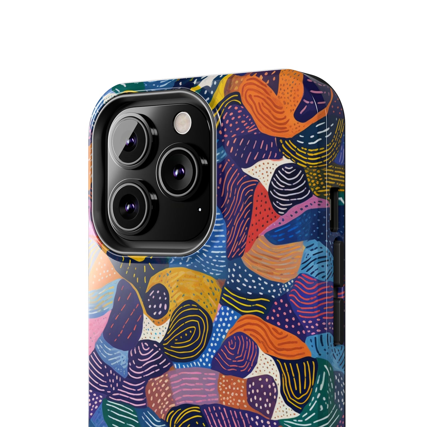 Stylish Kiki Collections iPhone Case | African Wax Print | Tough Phone Case | Shock Dispersion | Protective Cover|