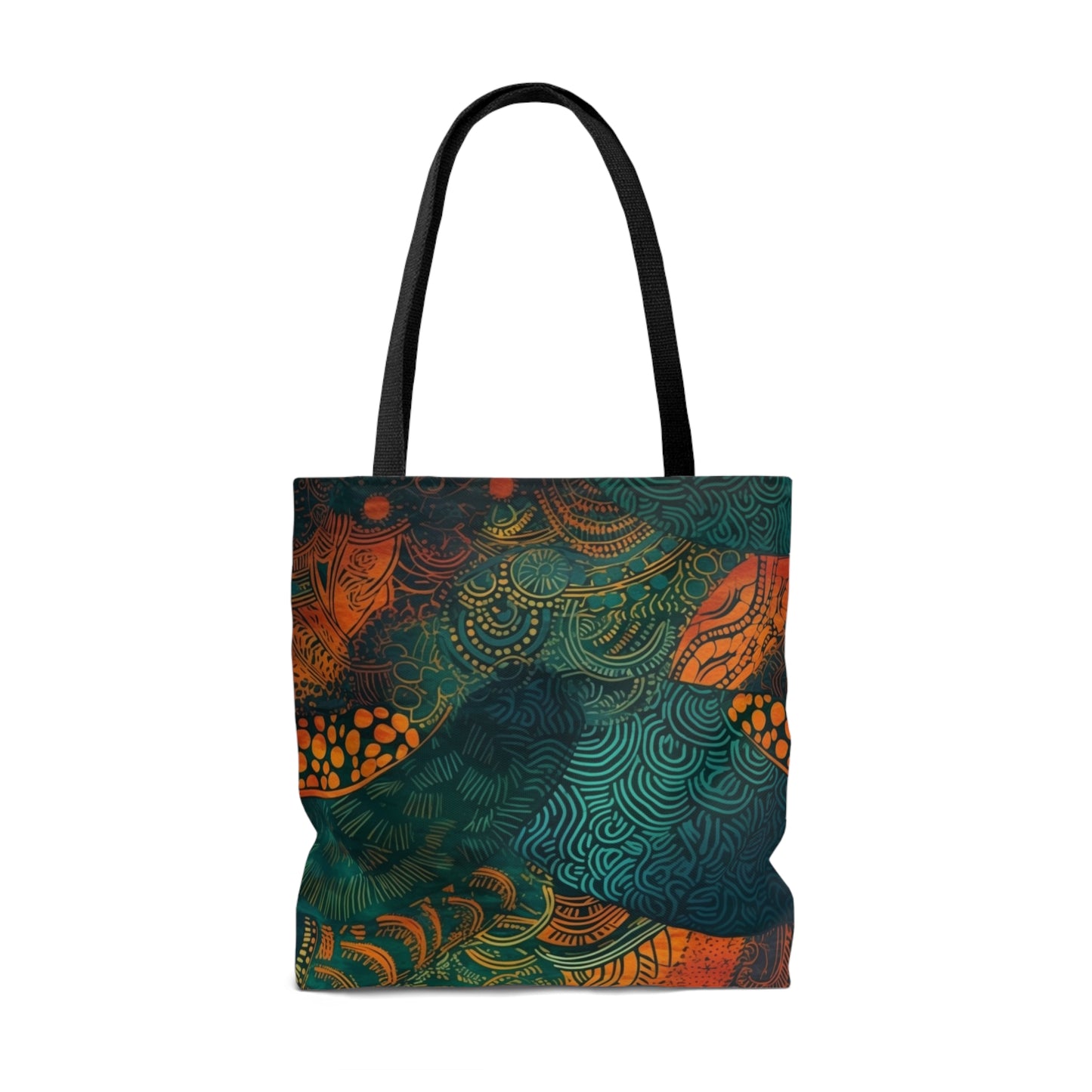 Kente Kaleidoscope | Tote Bag | Book Tote| Groceries Tote | Bachelorette | African Wax Print | Pattern |